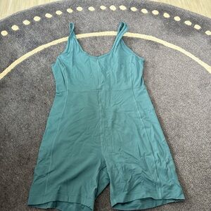Lululemon teal Sleeveless Romper